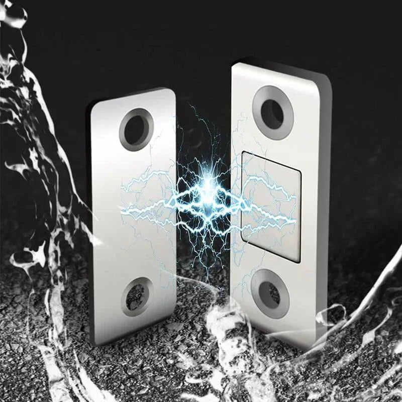 4/8 Pack Adhesive Magnetic Cabinet Door Catches Stainless Steel Kitchen Magnetic Catch For Cupboard Magnetic Closure