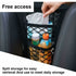 3-Layer Car Mesh Bag, Seat Back Mesh Bag, Rear Child Safety Door, Luggage Tissue Holder, Driver Storage Mesh Bag