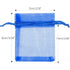 100 pcs Organza Bags 7X9Cm, Small Organza Pouches Jewelry Bags With Drawstring, For Wedding Party Favors Christmas