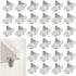30 Pieces Shelf Support Pegs, 5Mm Shelf Pegs L-Shaped Bracket For Wood And Glass Cabinet Storage Furniture Cupboard