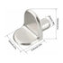 30 Pieces Shelf Support Pegs, 5Mm Shelf Pegs L-Shaped Bracket For Wood And Glass Cabinet Storage Furniture Cupboard