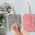 Hanging Hand Towel, Soft And Plush Microfiber Towel, Super Absorbent Quick Drying Towels With Hanging Loop For Kitchen