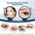 30X Magnifying Mirror, Hand Mirror With Handle, Double Sided Mirror With 30X/1X Magnification, Essential Travel Mirror