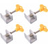 Sliding Window Lock 4 Pieces Sliding Door Lock Adjustable Window Lock Adjustable Sliding Door Locks Aluminum Alloy