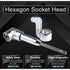 105 Degree Right Angle Drill Bit Extension Socket For Narrow Corner With Strong Magnet, Hex Head Screwdriver