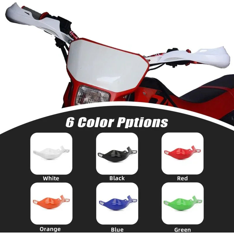 Motorcycle Hand Guard,22Mm To 28Mm Motorcycle Handlebar Hand Guard For Sur ROn Atv Pit Bike Off-ROad Motocross Enduro