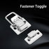 10 pcs Drawer Hardware Clasp Lock For Metal Jewelry Box Suitcase Lock Chests Latch
