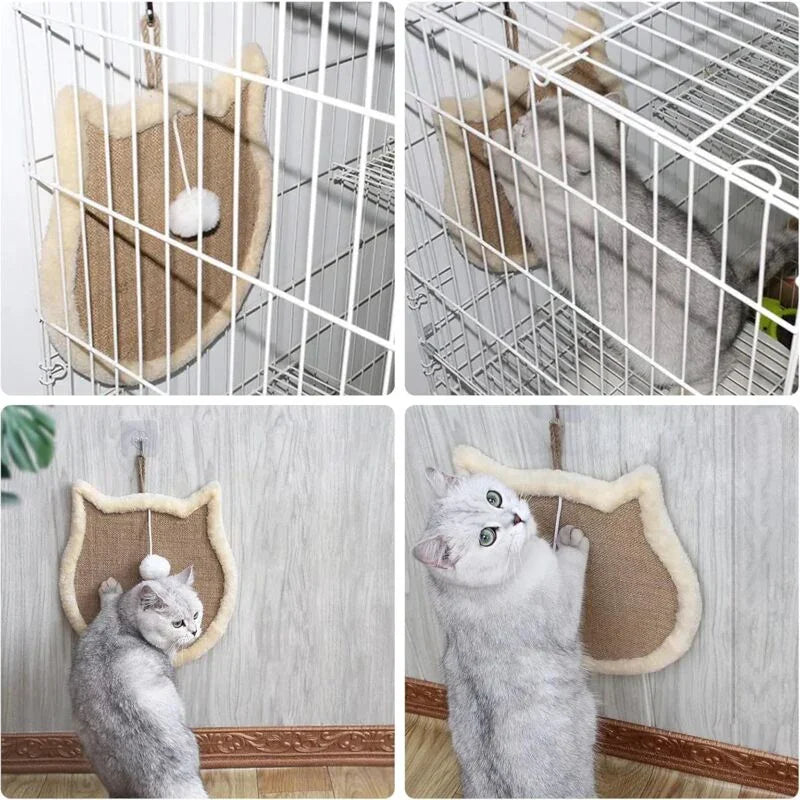 Cat Scratching Post, Cat Scratcher Cardboard Cat Scratcher Cardboard Cat Bowl Durable Cat Scratching Bed High Density