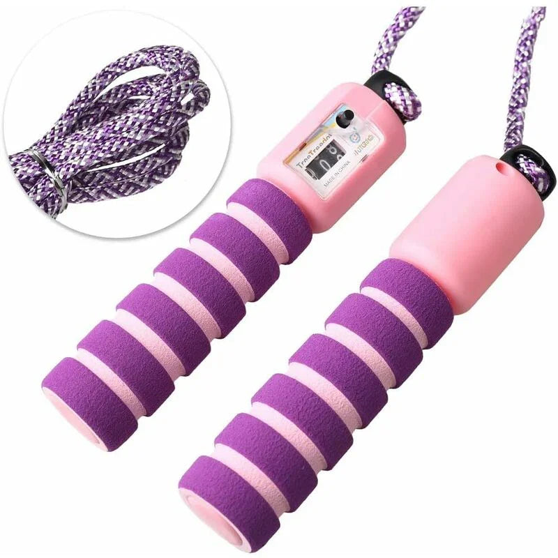 Kids Jump ROpe With Counter, Adjustable Children'S Jump ROpe, Skipping ROpe For Boys, Girls, Fitness And Exercise