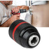 Keyless Drill Chuck, Drill Chuck, Cordless Drill Chuck, 1/2-20Unf 2-13Mm Mount Keyless Hand Drill Chuck Self-Tightening