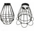 Reptile Heat Lamp Cover, Reptile Heat Lamp Shade - Wire Reptile Heater Guard, Anti-Scald Lamp Mesh Cover For Terrarium