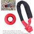 Recovery Ring Set, Safe Synthetic Soft Shackle ROpe High Strength Anti-Rust For Atv For Truck For Car(Red)