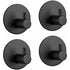 Stainless Steel Bathroom Wall Hooks, Self Adhesive Towel Holder For Kitchen, Living ROom And Office, Rustproof And