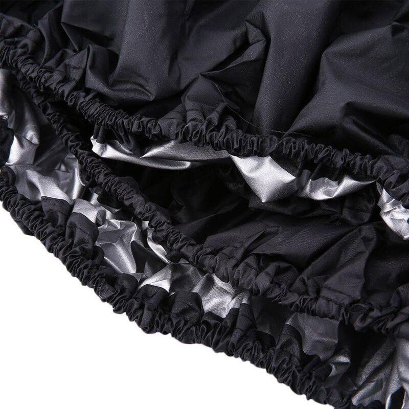 1Pc Waterproof Lawn Mower Cover Uv Resistant Oxford Cloth (170 X 61 X 117Cm, Black)
