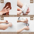 Universal Hair Dryer Holder Stainless Steel No Drilling Wall Mount Hair Dryer Holder Stick-On Holder Universal Holder