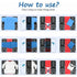 Shirt Folding Board - Clothes Folder Laundry Folder Child Adult Clothing Shirt T Shirt Tee Shirts 58 X 68 Cm (Black &