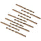 10 pcs M35 Hss Cobalt Drill Bit Set, Steel Twist Drill Bit, Drill Diameter 0.8Mm