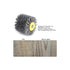 Nylon Brush - Pull Wheel - Polishing Brush - Grit 80/120/180/240 - For Woodworking Machine - Satin Finishing Machine