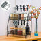 Spice Rack 2 Layer Metal Spice Rack Large Vertical Spice Rack