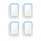 Air Purifier - Pack of 4 Plug-in Negative Ion Air Purifiers - Negative Ion Air Purifier - Home Air Purifier - Negative Ion Air Purifier - Deodorizer - Ionizer - Wit