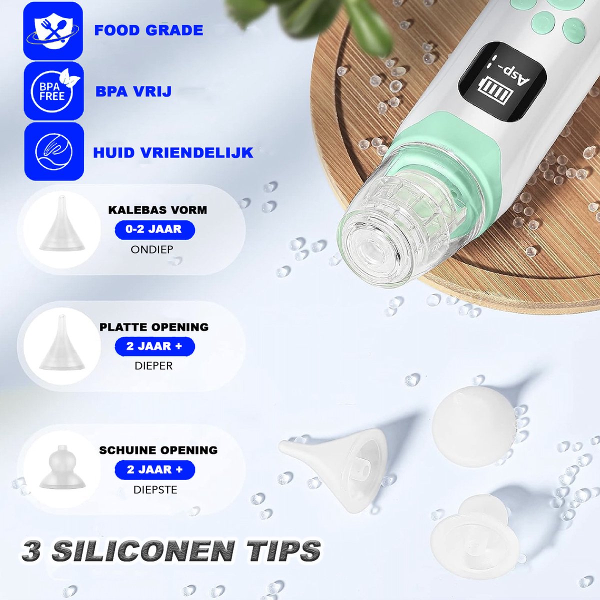Electric Nasal Aspirator for Babies - Electric - Nasal Spray - Nasal Aspirator - Nasal Aspirator - PRO