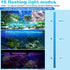 RGB Aquarium Light with Controller - Length 48.5 cm - 5.4 Watt - Aquarium Lamp - Aquarium Lamp - Aquarium Lamp - Dimmable