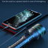 Rechargeable LED Flashlight - Military Flashlight - 5000 lumens - 26650 rechargeable battery - 6 modes - Power bank function - IP67 waterproof - Battery-powered flashlight