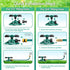 Oscillating Sprinkler - Circular Garden Sprinkler - Rotary Lawn Sprinkler - Sprinkler - Water Sprinkler - Irrigation System - Vegetable Garden