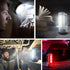 Rechargeable LED flashlight, powerful 6000 lumen outdoor emergency flashlight with 6 modes, USB data cable, IPX4 waterproof flashlight, suitable for camping/home/emergency use.
