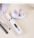 Electric nail file 12 grinding heads rechargeable 15000RPM adjustable speed multifunctional, White