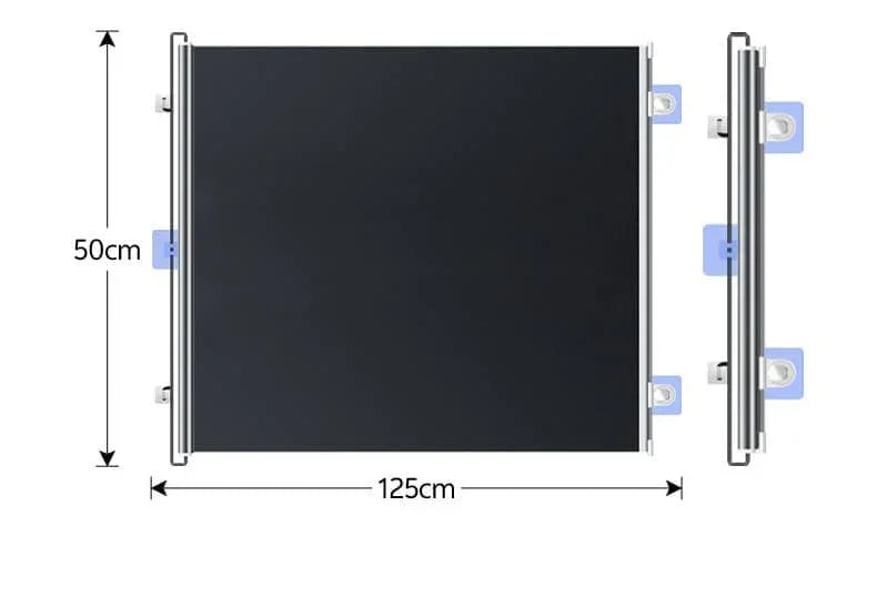 Removable Safety Gate for Babies Children and Pets No Drilling Required, 75 x 28 inches