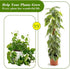 4 Bendable Moss Stakes for Climbing Plants, 100cm, Compatible with Ivy and Monstera, 7mm