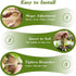 4 Bendable Moss Stakes for Climbing Plants, 100cm, Compatible with Ivy and Monstera, 7mm