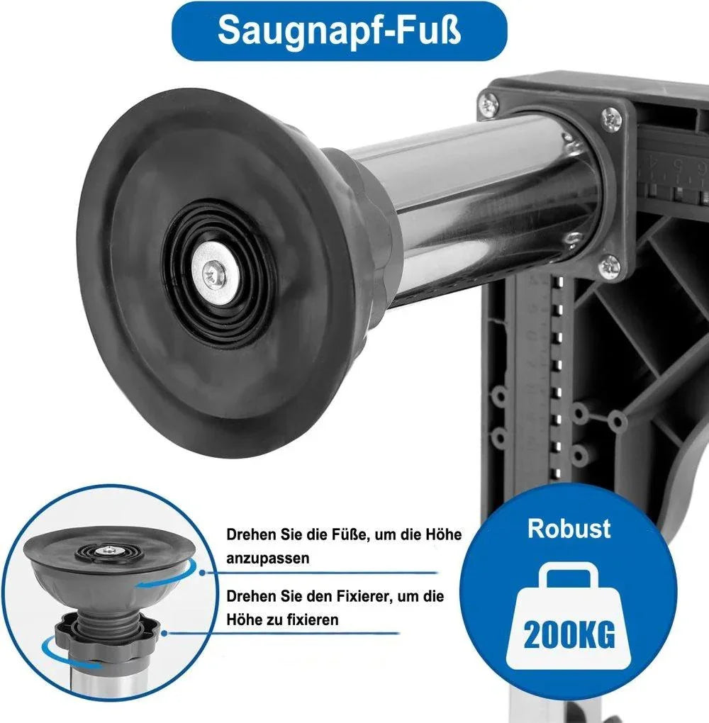 Washing machine base with vibration-damping legs, strong load-bearing, non-slip, practical, 21-24cm