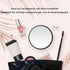 20X/30X Magnification Makeup Mirror with Tweezers, Black, 30X