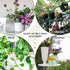Climbing Plant Trellis 14 inch Metal Support for Vines Potted Plants and Flowers, Modern Design