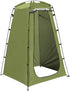 Pop-up Tent Changing Room Foldable Outdoor Camping Shelter with Inner Pocket, 120x120x190 cm, Green