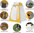 Pop-up Tent Changing Room Foldable Outdoor Camping Shelter with Inner Pocket, 120x120x190 cm, Green