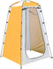 Pop-up Tent Changing Room 120x120x190 cm, Foldable Outdoor Camping Shelter with Inner Pocket, Multicolored