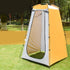 Pop-up Tent Changing Room 120x120x190 cm, Foldable Outdoor Camping Shelter with Inner Pocket, Multicolored