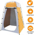 Pop-up Tent Changing Room 120x120x190 cm, Foldable Outdoor Camping Shelter with Inner Pocket, Multicolored