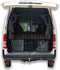 Universal Mosquito Net for Car Tailgate with Magnetic Attachment, Mosquito and Sun Protection, Compatible with Camping and Motorhome Outdoors, 180x150cm, Black