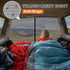 Magnetic car trunk mosquito net 180X150cm, compatible with most vehicles, for camping and fishing