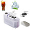Portable Ice Machine Fast Ice Production in 10-15 Minutes Energy-Efficient Small Ice Maker with Low Noise Level for Home and Car Use, Purple