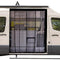 Universal Mosquito Net for Car Trunk with Strong Velcro, Compatible with Motorhomes and Camping, 180 × 150 cm, Black
