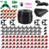 50m Automatic Drip Irrigation System for Garden Greenhouse, Lawn, Terrace, Compatible with Most Brands