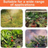 50m Automatic Drip Irrigation System for Garden Greenhouse, Lawn, Terrace, Compatible with Most Brands