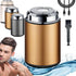 Braun Compatible Electric Shaver Mini for Men, Travel and Everyday Use, Gold