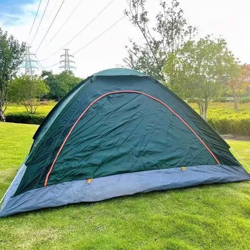 200×100×110cm Green Camping Tent Automatic Pop Up Beach Tent Wind Shelter Waterproof Spacious Easy Set Up