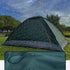 1-Person Camping Tent Automatic Pop Up Beach Tent Waterproof Wind Shelter Easy Setup, Blue, 200x100x110cm